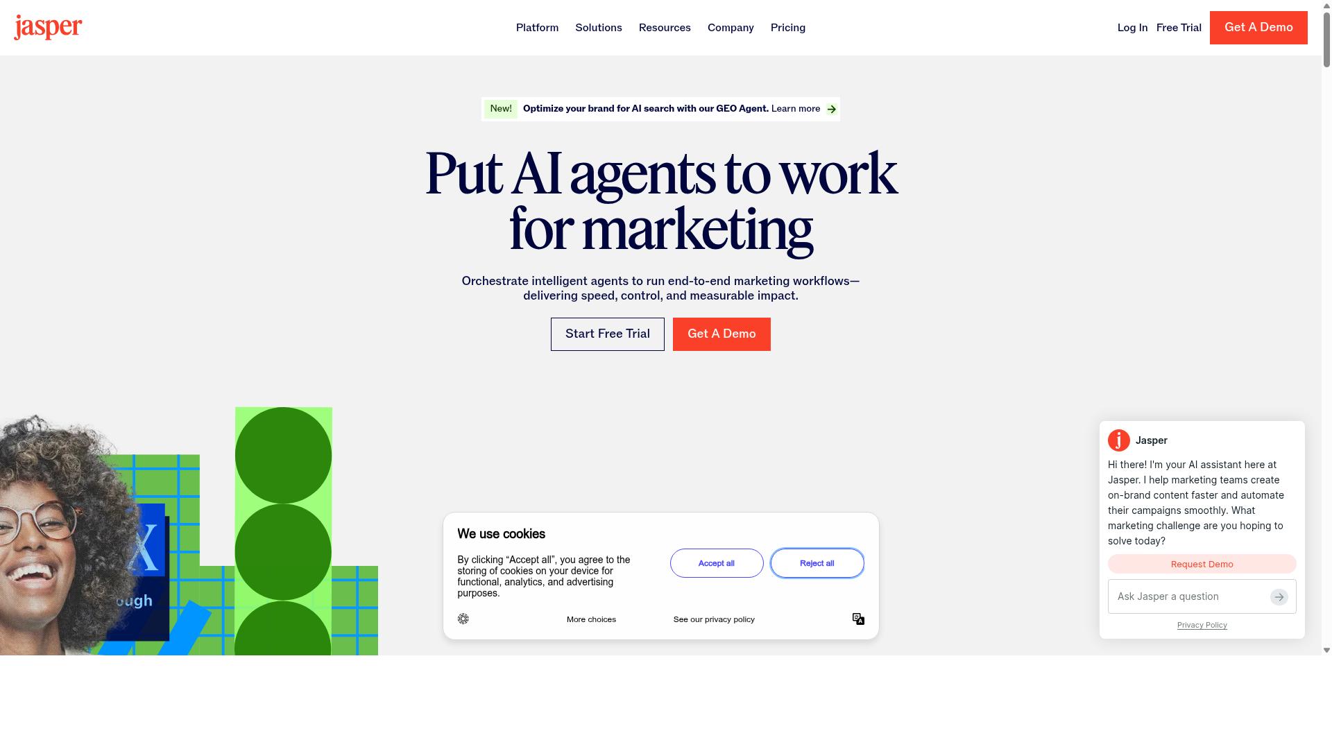 Jasper website